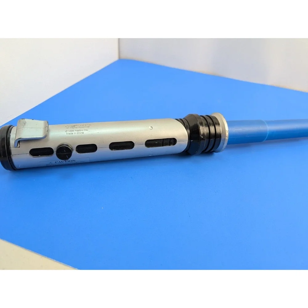 1999 Hasbro LFL Star Wars Prequels Blue Expand Lightsaber Anakin Skywalker Obi